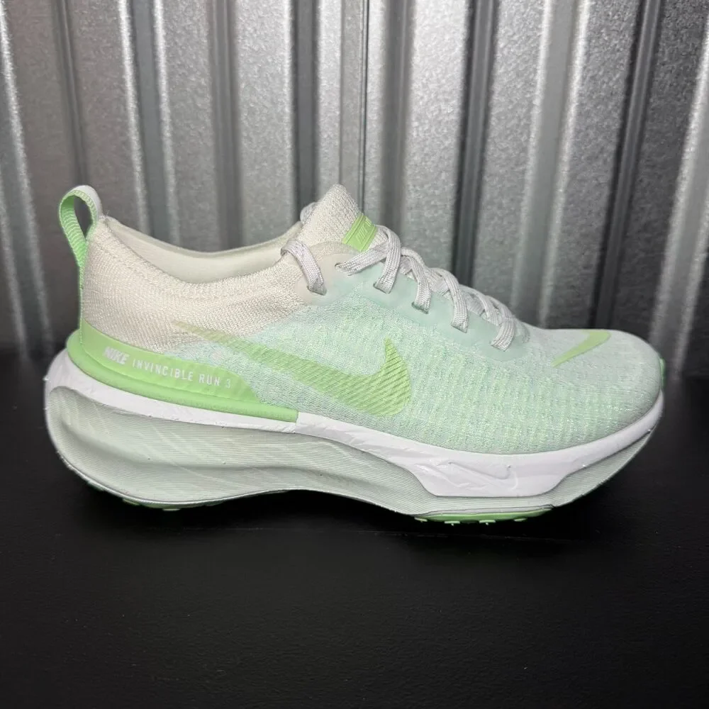 Nike ZoomX Invincible Run FK 3 Women's Running Shoes Green DR2660-104 Size 6.5